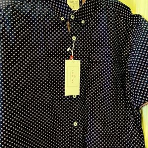 Blue Men’s Dress Shirt